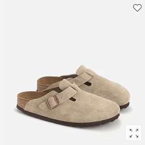 Birkenstock Boston clog - taupe suede